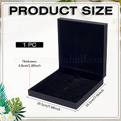 Verpackungsboxen für Schmucksets aus Kunststoff&nbsp;CON-WH0107-82