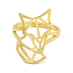 Anillos de acero inoxidable 304&nbsp;RJEW-R142-01G