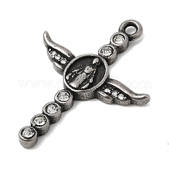 Религия нержавеющая сталь 304 с подвесками из стразов&nbsp;STAS-Z179-09AS