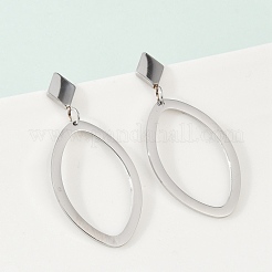 Серьги-гвоздики из нержавеющей стали 304 EJEW-Z089-15P