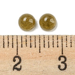 Cabochons teints en jade blanc naturel&nbsp;G-H309-03-17