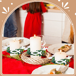 Венок из свечей из пвх&nbsp;AJEW-NB00003