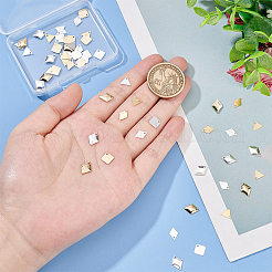 64шт 8 стильные латунные подвески&nbsp;KK-BC0009-54