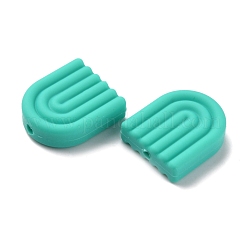 Силиконовые бусины&nbsp;SIL-WH0001-38F