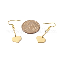 3 par de pendientes colgantes de acero inoxidable 304 de 3 estilos&nbsp;EJEW-JE05164