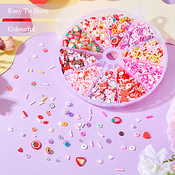 70гр 10 стиля кабошонов из полимерной глины ручной работы&nbsp;CLAY-SW0001-03A