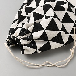 Мешок для мусора из хлопка и льна&nbsp;DIY-WH20007-299A