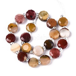 Природные mookaite бисер нитей G-B153-B19