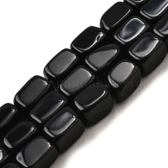 Бусины из натурального черного оникса G-F791-C03