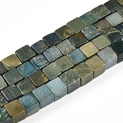 Нити бусин из натурального нефрита шушан&nbsp;G-T140-48A