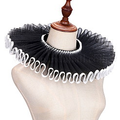 Съемный женский фальшивый воротник из марли&nbsp;AJEW-WH20042-91A