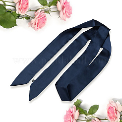 Длинный полиэстеровый шелковый шарф для женщин и девочек&nbsp;LS-AJEW-WH20042-77E