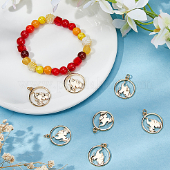 10шт латунные подвески KK-BBC0010-27