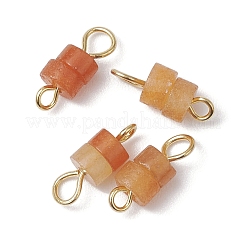 8 шт. 8 стиля подвески-соединители из натурального смешанного камня heishi PALLOY-JF03583