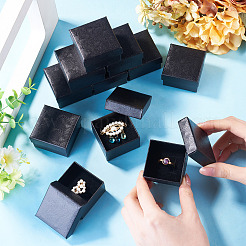 Schmuck- und Ringaufbewahrungsboxen aus Papier mit Muschelstruktur&nbsp;CON-TAC0014-15E