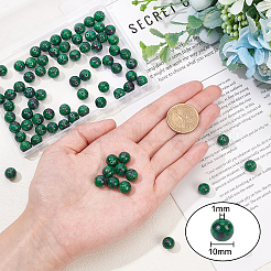 Натуральный рубин в цоизита бусин пряди G-OC0001-15-10mm