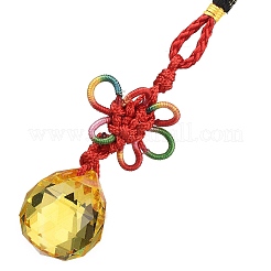 Hängende Ornamente aus runden Glaskugeln&nbsp;LS-HJEW-Z006-01D