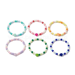 Акриловые браслеты из бисера&nbsp;BJEW-JB11701