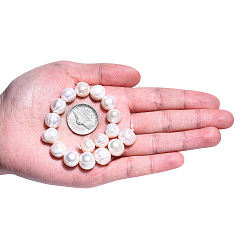 Нити из натурального культивированного пресноводного жемчуга PEAR-N013-10F