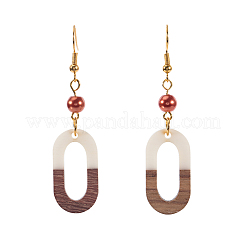 Подвески из смолы и дерева&nbsp;RESI-OL0001-04B