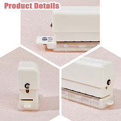 Мини пластиковый дырокол на 6 отверстие&nbsp;AJEW-WH0083-63A