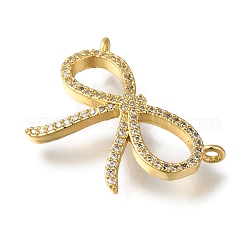 Покрытие стойки латунь микропаве прозрачные подвески из кубического циркония&nbsp;KK-G500-10G