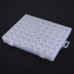 Прямоугольные полипропиленовые (полипропиленовые) контейнеры для хранения бусинок CON-N011-012B