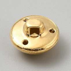 Кнопки с хвостовиком из цинкового сплава на 1 отверстие&nbsp;BUTT-WH0028-119A-G