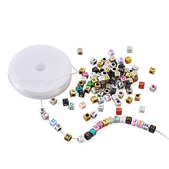 DIY Kindertag Geschenk Stretch Armbänder Kits&nbsp;DIY-CW0001-02
