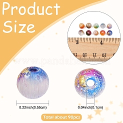 94шт кошачий глаз бусины&nbsp;CE-YW0001-03G