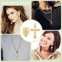 60 шт. 2 стиля подвески из сплава и звенья для люстры&nbsp;FIND-ME0001-58