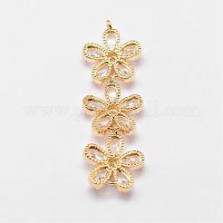 Латунные микро проложить кубических соединения циркония ZIRC-A003-02G