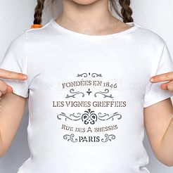 Пластиковые многоразовые шаблоны трафаретов для рисования&nbsp;DIY-WH0172-148