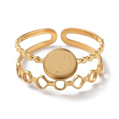 Компоненты открытого кольца манжеты из нержавеющей стали 304 X-STAS-F301-18G