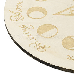 Planche de pendule en bois&nbsp;DJEW-F017-01O