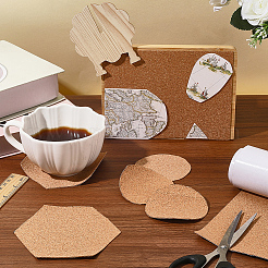 1 рулон самоклеящихся пробковых изоляционных листов&nbsp;AJEW-GF0012-21