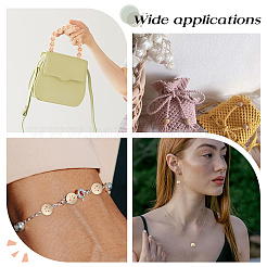 120шт 6 стиля печатных деревянных европейских бусин WOOD-AR0001-39