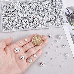 4040 шт. 10 стиля кабошонов из АБС-пластика OACR-PH0004-56