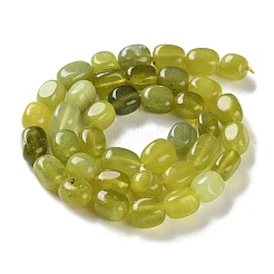 Натуральные нефритовые бусины X-G-P497-01D-04