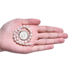 Нити из натурального культивированного пресноводного жемчуга X1-PEAR-N012-05M