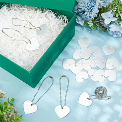 50 шт. большие алюминиевые подвески&nbsp;ALUM-OC0010-01A