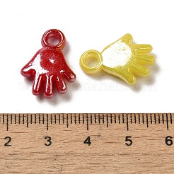 Плакировка непрозрачных акриловых подвесок&nbsp;OACR-E039-43