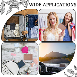 3 шт. 3-цветные чехлы из искусственной кожи с принтом личи на молнии ABAG-CP0001-07