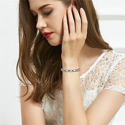 Браслеты из нержавеющей стали с цепочкой для часов в виде пантеры JB661A