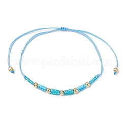 Браслеты из плетеных бусин из стеклянного бисера&nbsp;BJEW-MZ00182-02