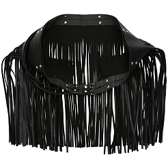 Пояса для юбок из искусственной кожи с бахромой AJEW-WH20020-266A