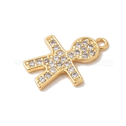 Латунные микро проложить кубического циркония подвески&nbsp;KK-P340-31G