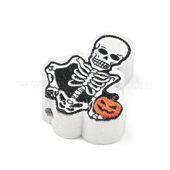 Cuentas de madera de halloween&nbsp;WD-CBA29C7-01D