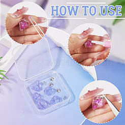 DIY Diamant-Glasflaschen-Anhänger-Bausätze&nbsp;DIY-TA0012-40D