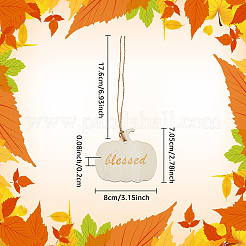 30 набор из 3-х деревянных колец для салфеток с необработанными краями DIY-FH0005-62